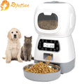 3.5L Automatic Pet Feeder Smart Food Dispenser For Cats Dogs Timer Stainless Steel Bowl