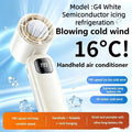 8000mAh USB Hanging Neck Fan Portable Bladeless Mini Rechargeable Mute LED Digital