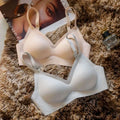 Seamless Underwear For Women With Small Breasts, Push-up, No Rims, Soft Support Sports