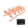 Sports Agility Hurdles Adjustable Height Footwork Training Obstacle Set for Field Athletics