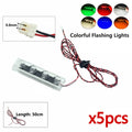 DIY 0.8mm Pin 1x1 1x2 1x4 Length 50cm SMD LED 2835 Remote Control Building Block Flash