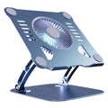 Laptop Stand with Computer Cooling Fan for Apple MacBook 11-16 Inch Dell Lenovo Aluminum Alloy Bracket for All Gaming Laptop