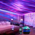 USB Galaxy Projector Aurora 5V Night Light 360 Rotating GB Colorful NightLights with