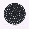 Non Stick Silicone Air Fryer Liner Reusable Cooking Mat for Baking Grilling Oil Tray Protection and Easy Kitchen Cleaning